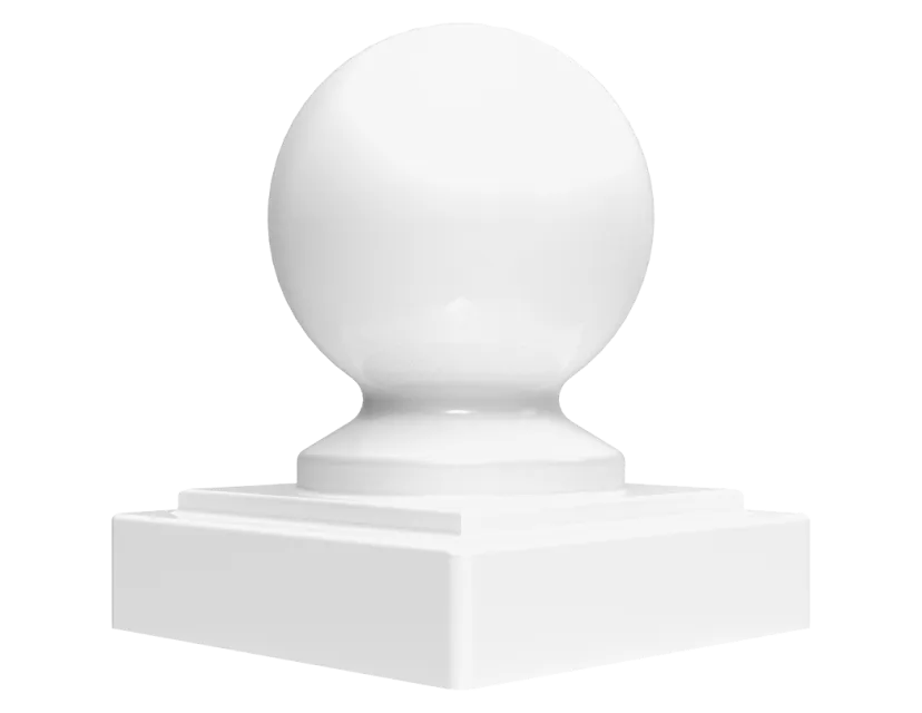 Ball post cap