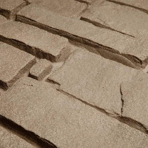 Molded stone granite finish swatch